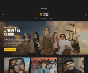 Comedycentral.com.br(Comedy Central) Screenshot