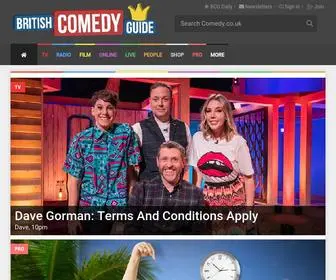 Comedy.co.uk(British Comedy Guide) Screenshot