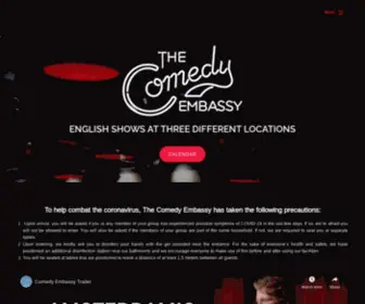 Comedyembassy.com(The Comedy Embassy) Screenshot