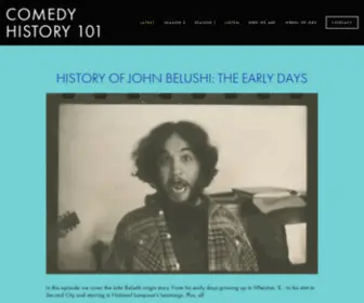 Comedyhistory101.com(Comedy History 101 Podcast) Screenshot