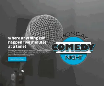 Comedymondaynight.com(Comedy Monday Night) Screenshot
