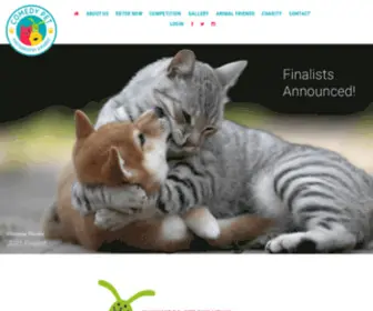 Comedypetphoto.com(Comedy Pet Photography Awards) Screenshot