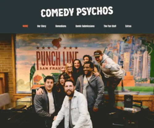 Comedypsychos.com(Comedy Psychos) Screenshot