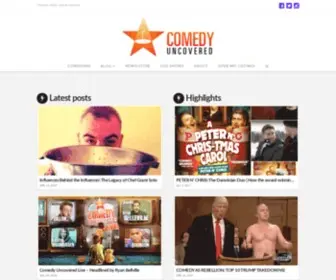Comedyuncovered.com(Comedy Uncovered) Screenshot