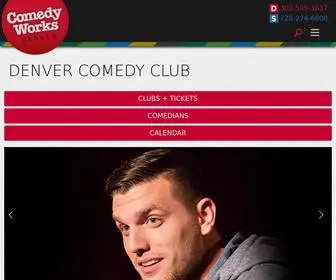 Comedyworks.com(Denver Comedy Club) Screenshot