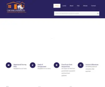 Comehomesltd.com(Come Homes & Properties Ltd) Screenshot