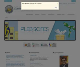 Comelec.gov.ph(Comelec) Screenshot