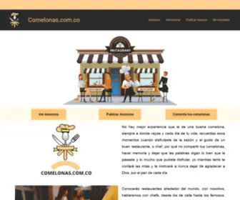 Comelonas.com.co(Comelonas) Screenshot