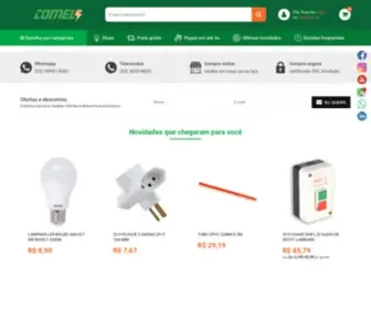 Comelrg.com.br(Materiais elétricos) Screenshot