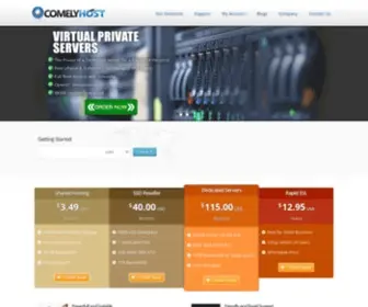 Comelyhost.com(ComelyHost) Screenshot