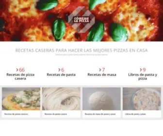 Comemelapizza.com(Cómeme la pizza) Screenshot