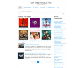 ComeMP3.com(BEST MP3 DOWNLOAD FREE) Screenshot