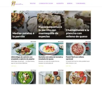 Comensalia.com(Restaurantes, gastronomía, delicatessen y mundo gourmet para satisfacer el apetito y la curiosidad de los amantes del buen comer y el beber) Screenshot