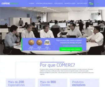 Comerc.com.br(COMERC Energia) Screenshot