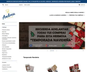 Comercialandreu.cl(Andreu implementos e insumos gastronómicos) Screenshot