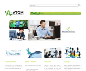 Comercialatom.cl(Comercial Atom) Screenshot