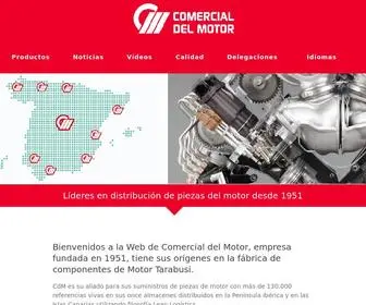 Comercialdelmotor.com(Comercial del Motor) Screenshot