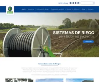 Comercialderiegos.com(Especialistas en el Agro Colombiano) Screenshot