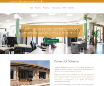 Comercialgoberna.com(Comercial Goberna) Screenshot