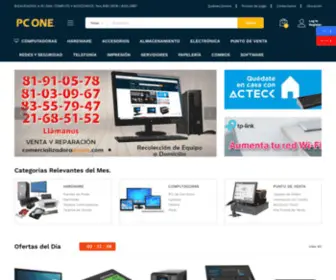 Comercializadorapcone.com(PC ONE TIENDA) Screenshot