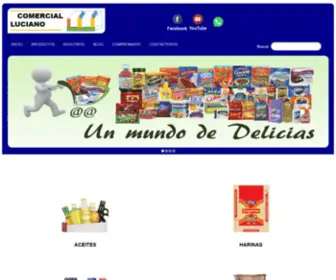 Comercialluciano.com(COMERCIAL LUCIANO) Screenshot