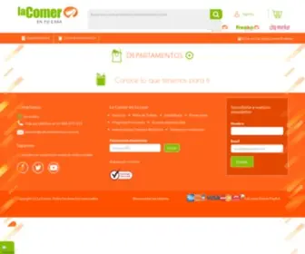 Comercialmexicana.com.mx(La Comer) Screenshot