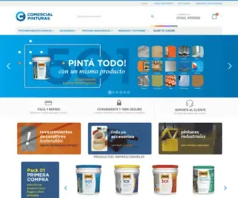 Comercialpinturas.com.ar(Comercial Pinturas) Screenshot