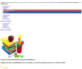 Comercialsuma.com.ar(Comercial Suma) Screenshot