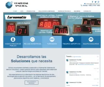 Comercialsys.cl(Equipos atencion a publico) Screenshot