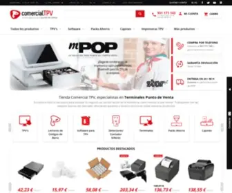 Comercialtpv.com(TPV Tienda online para comercios en general y Hostelería. Todo lo necesario para el punto de venta) Screenshot