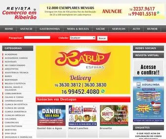 Comercioemribeirao.com.br(Revista) Screenshot