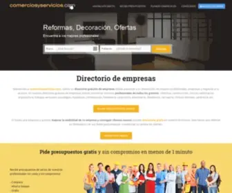 Comerciosyservicios.com(Directorio de empresas) Screenshot