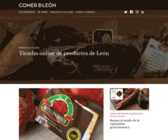 Comerdeleon.com(Comer) Screenshot