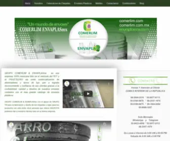 Comerlim.com(Envases Plasticos) Screenshot