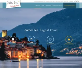 Comersee.de(Comer See) Screenshot