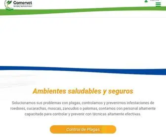 Comervet.com(Control-de-plagas) Screenshot