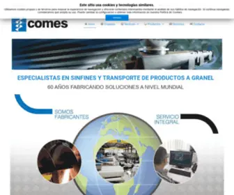 Comes.es(COMES, S.A) Screenshot