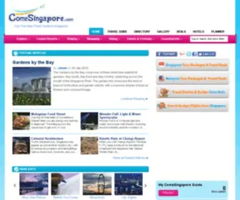 Comesingapore.com(Singapore) Screenshot