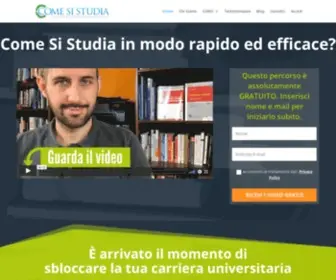 Comesistudia.it(In questi video gratuiti lo scopri passo passo) Screenshot