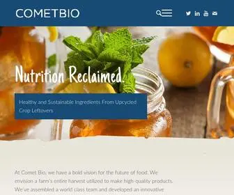 Comet-Bio.com(Arabinoxylan Plant Fiber Extract) Screenshot