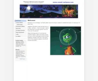 Comet-Cartoons.com(Michael Comet) Screenshot