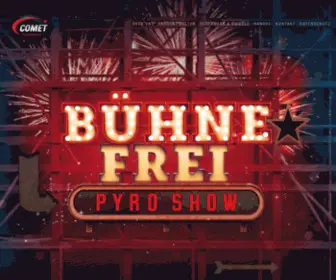 Comet-Feuerwerk.de(Feuerwerk der Zukunft) Screenshot