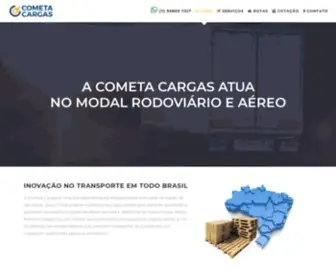 Cometacargas.com.br(Transportadora Cometa Cargas) Screenshot