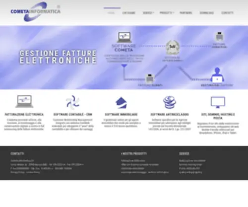 Cometain.it(COMETA INFORMATICA) Screenshot
