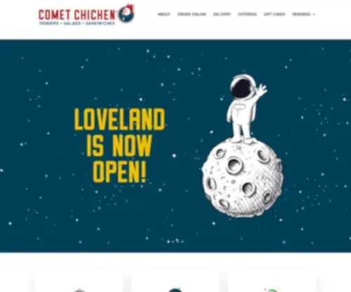 Cometchicken.com(Cometchicken) Screenshot