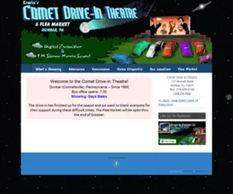 Cometdrivein.com(Flea Market) Screenshot