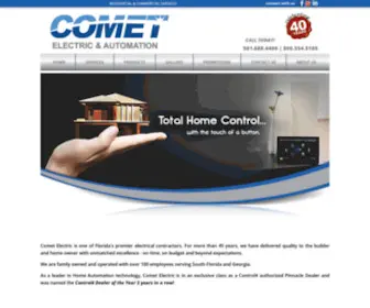 Cometelectricinc.com(Comet Electric) Screenshot
