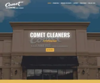 Cometfranchising.com(Comet Cleaners) Screenshot