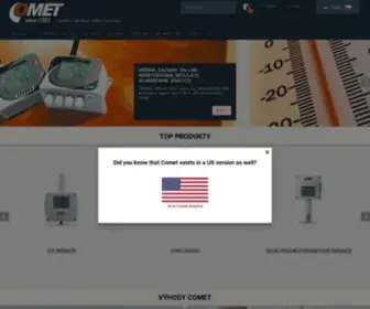Cometsystem.cz(Výrobce) Screenshot