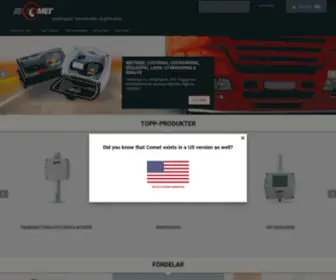 Cometsystem.se(Mätsystem) Screenshot